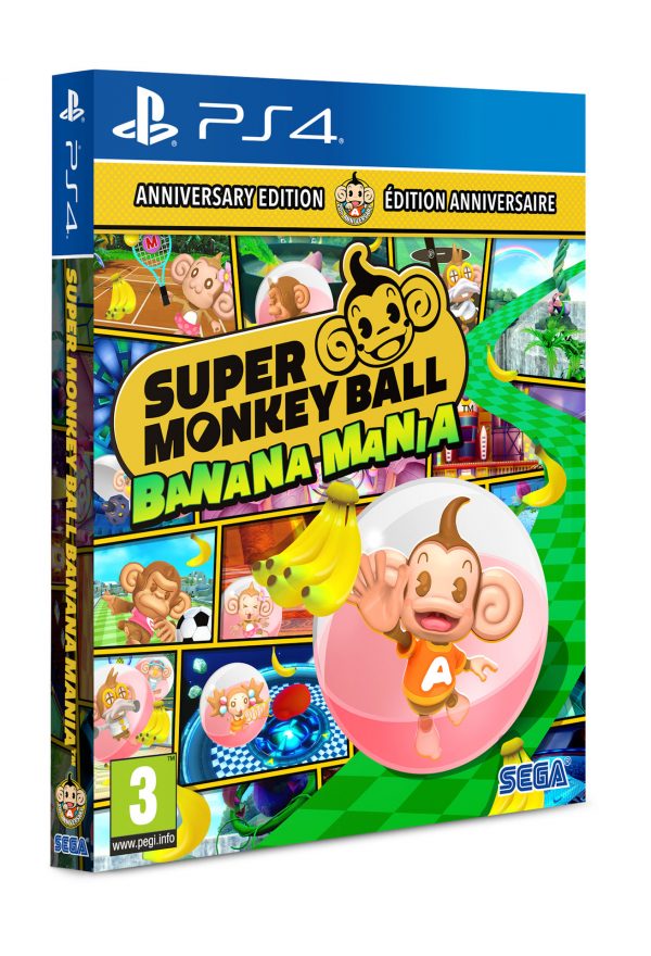 Super Monkey Ball Banana Mania Launch Edition PS4 NEW