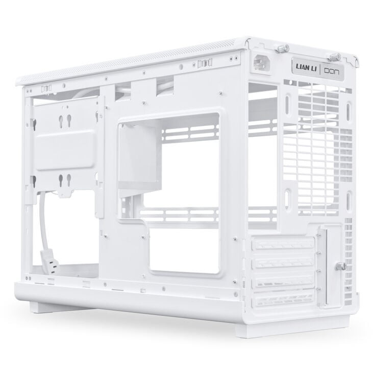 Lian Li DAN Case A3 Wood White - Glass Side Panel - M-ATX All Mesh Steel-Fabric PC Case from Daniel