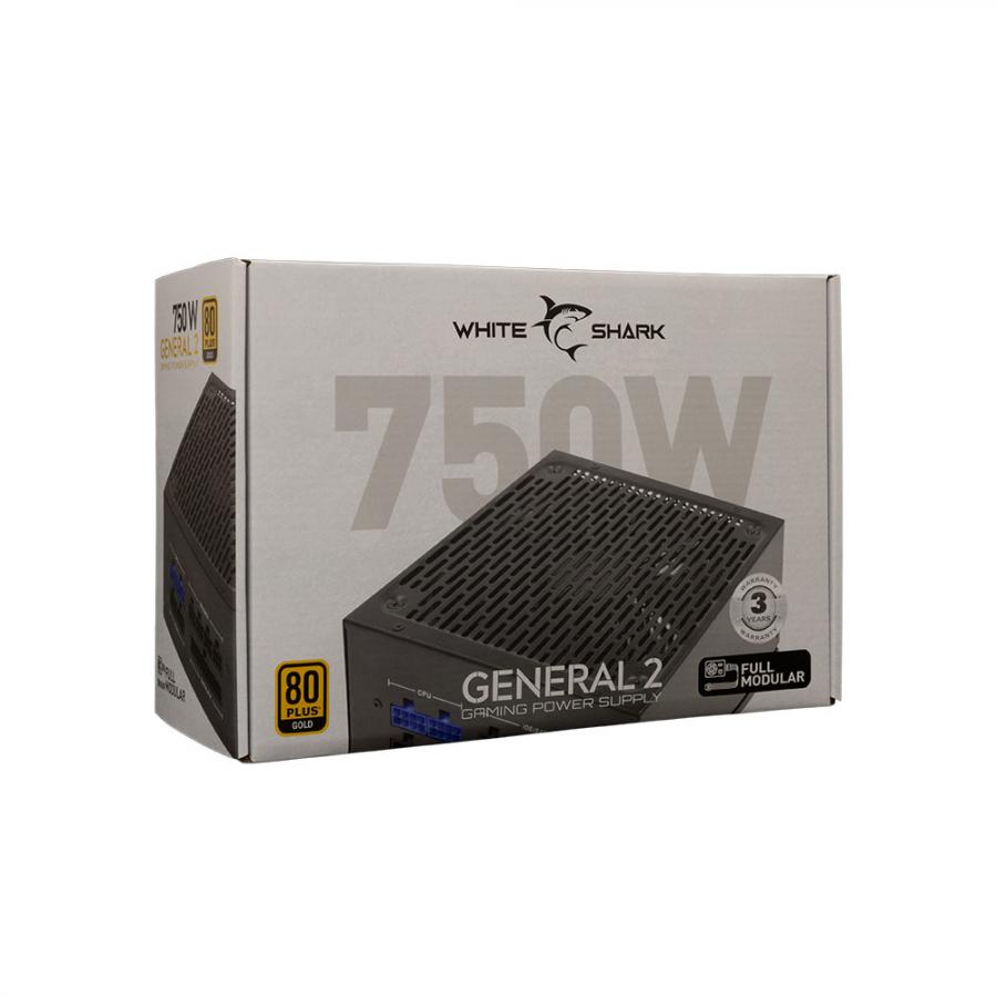 WHITE SHARK PSU 750W GENERAL-2 GPSU-750W 80PLUS GOLD FULL MODULAR