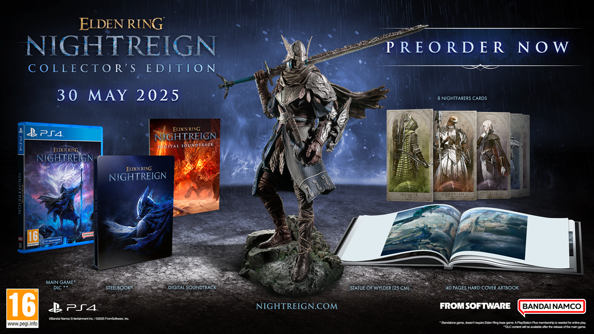 Elden Ring Nightreign Collector Edition PS4 NEW