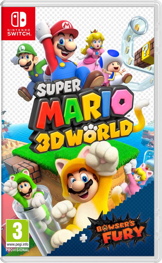 Super Mario 3D World + Bowser’s Fury Nintendo Switch NEW