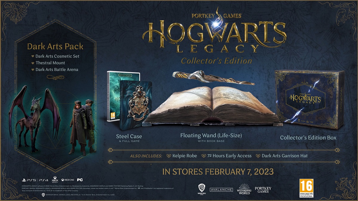 Hogwarts Legacy  Collector's  Edition  PS5 NEW