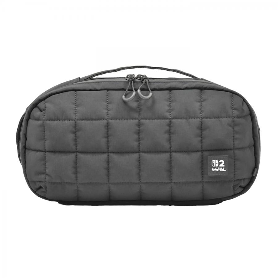 HORI (NSX-019E) PUFF POUCH (BLACK)  FOR SWITCH 2 / SWITCH / SWITCH OLED