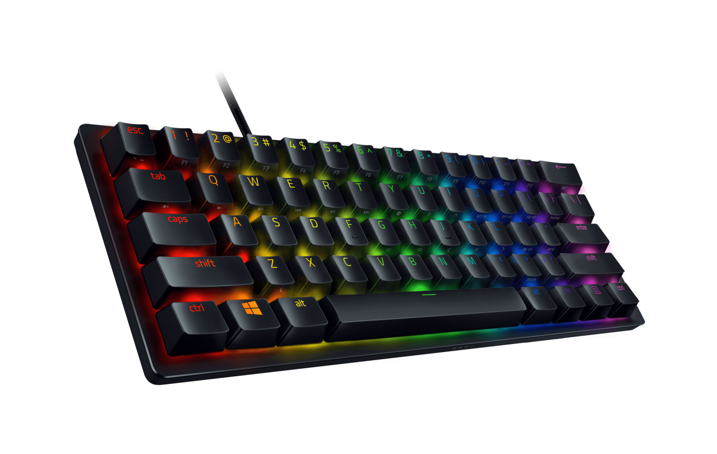 Razer HUNTSMAN MINI 60% Linear Red Opto Mechanical Switch Gaming Keyboard - US Layout 
