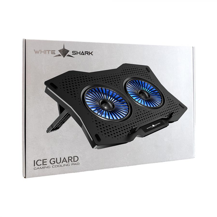 WHITE SHARK COOLING PAD 17.3' GCP-4 ICE GUARD BLACK