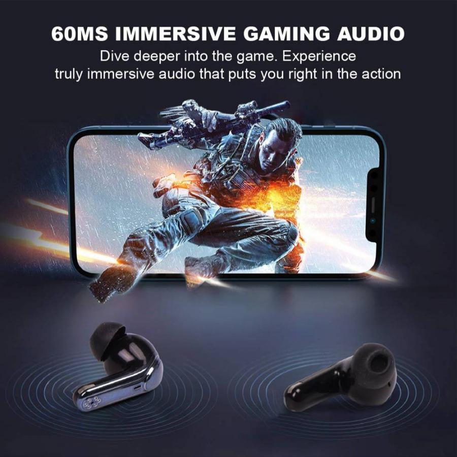 SONICGEAR DUAL MODE 2.4G/BT5.4 SUPERIOR 4MICS ANC/ENC EARPUMP XP2 OBSIDIAN
