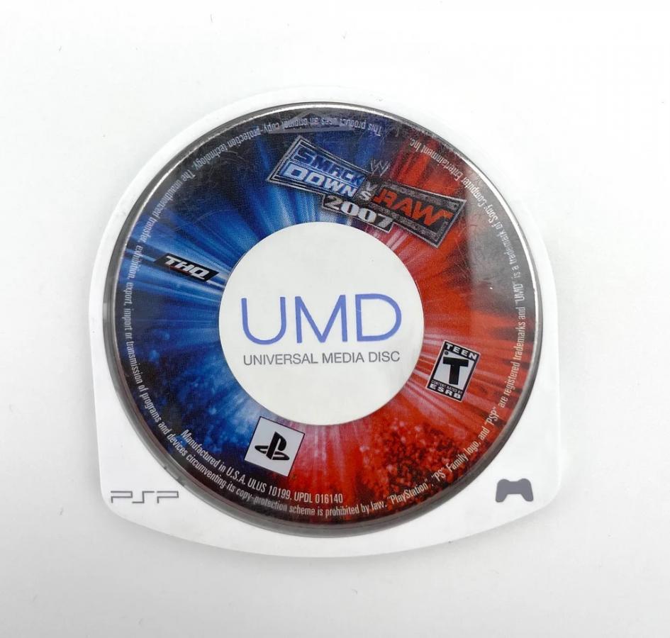WWE SmackDown vs. Raw 2007 PSP USED (UMD Only)