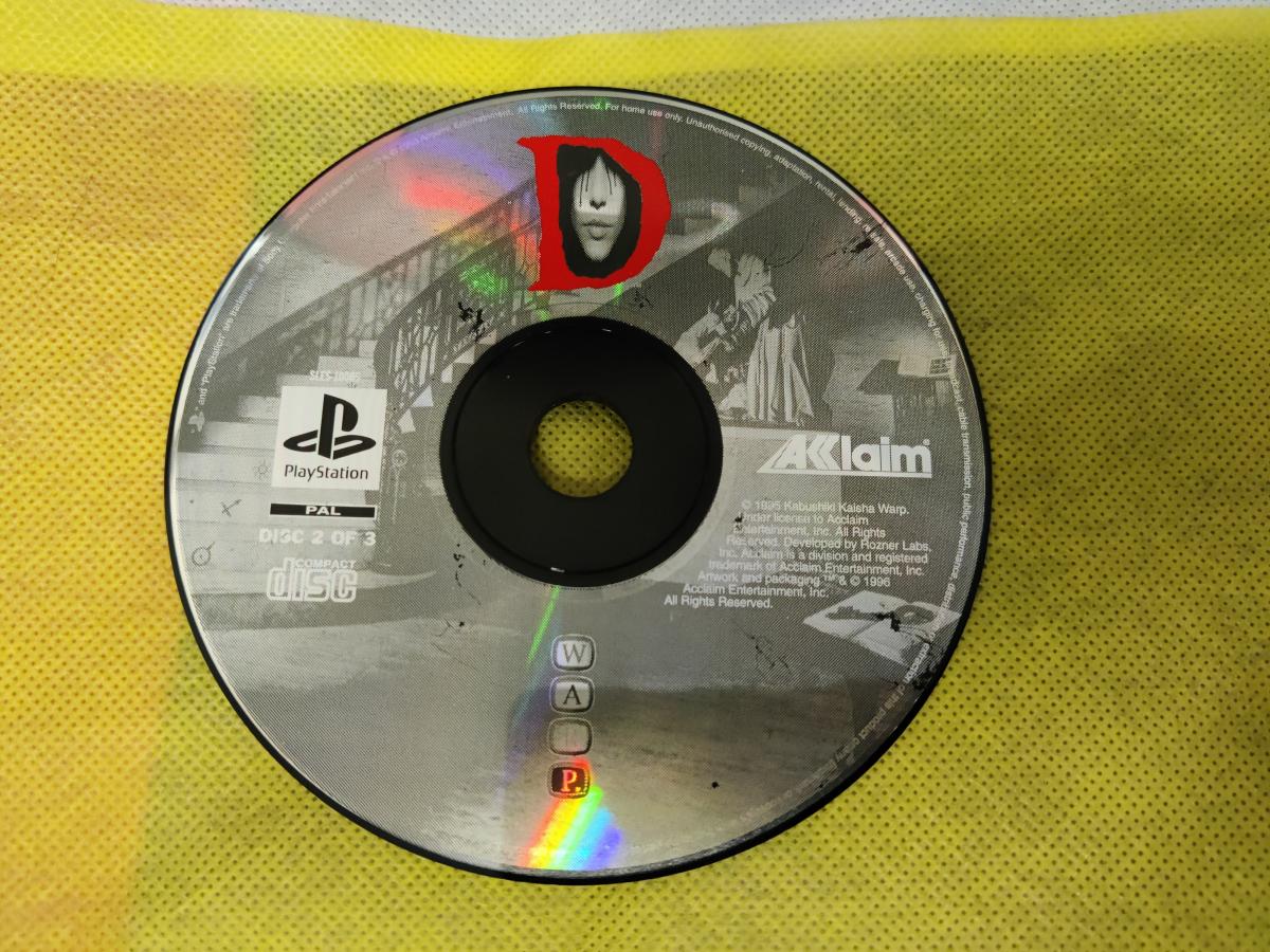 ''D'' PSX USED (No Manual)