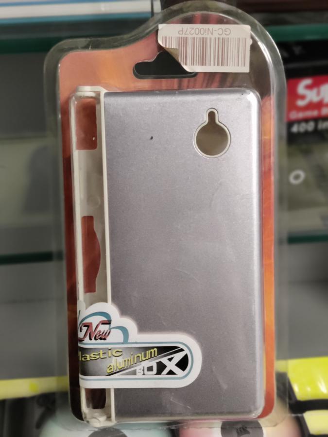 Plastic Aluminum Case for DSi NEW (Pink Pearl)