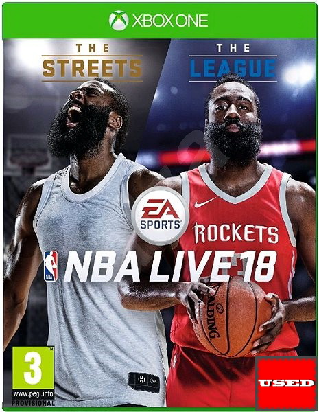 NBA Live 18 XONE USED