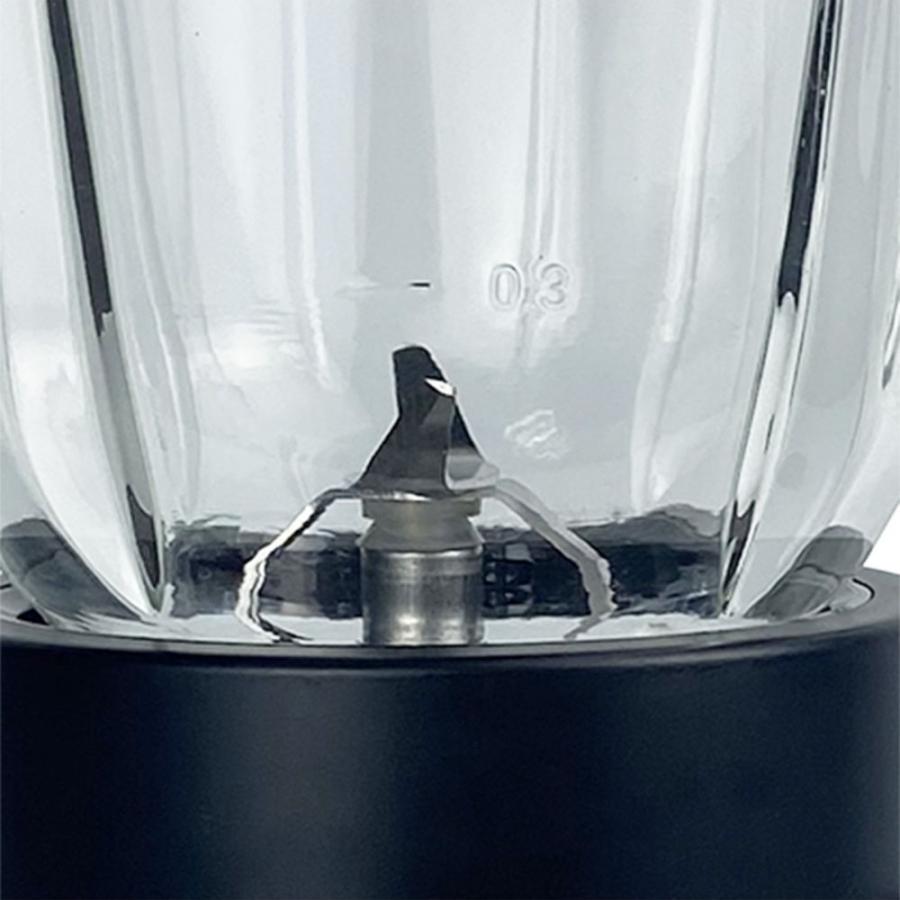 JOCCA BLENDER WITH CRYSTAL JUG 1000W BLACK