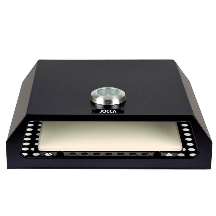 JOCCA STAINLESS STEEL PIZZA OVEN FOR BARBECUES BLACK