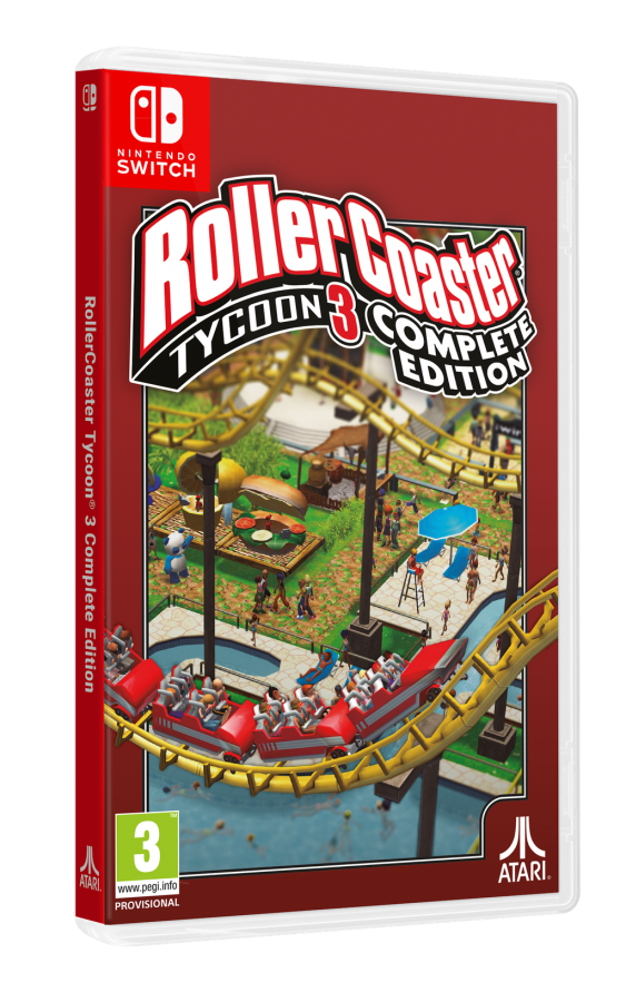 Roller Coaster Tycoon 3 Complete Edition Nintendo Switch NEW