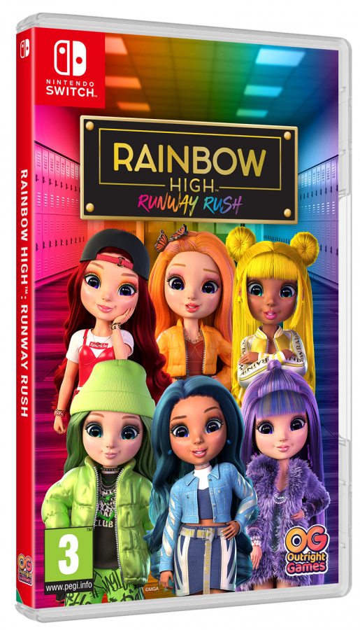 Rainbow High Runway Rush Nintendo Switch NEW