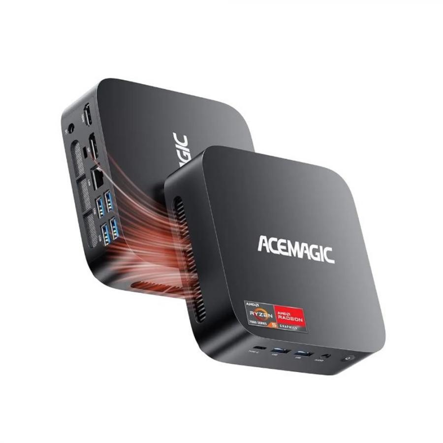 ACEMAGIC MINI PC K1 RYZEN5 7430U (16GB+512GB) WIN11 PRO BLACK