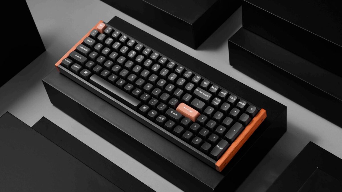 Keychron K4 HE (K4H-F1) Special Wood Edition Wireless Magnetic Hall Effect RGB Keyboard 96% US