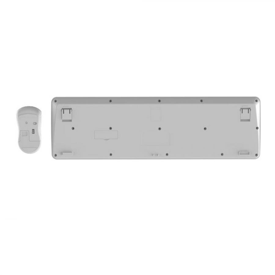 GEMBIRD SLIM PRO BUSINESS WIRELESS DESKTOP SET US LAYOUT WHITE