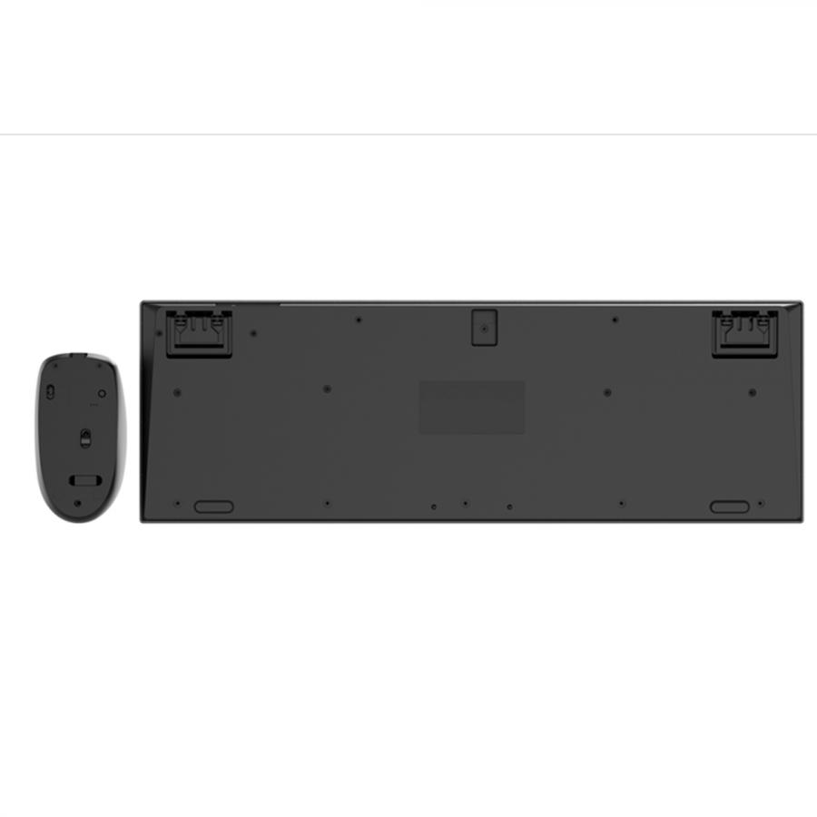 GEMBIRD DUAL-MODE SLIM WIRELESS DESKTOP SET 2.4G + BT US LAYOUT BLACK
