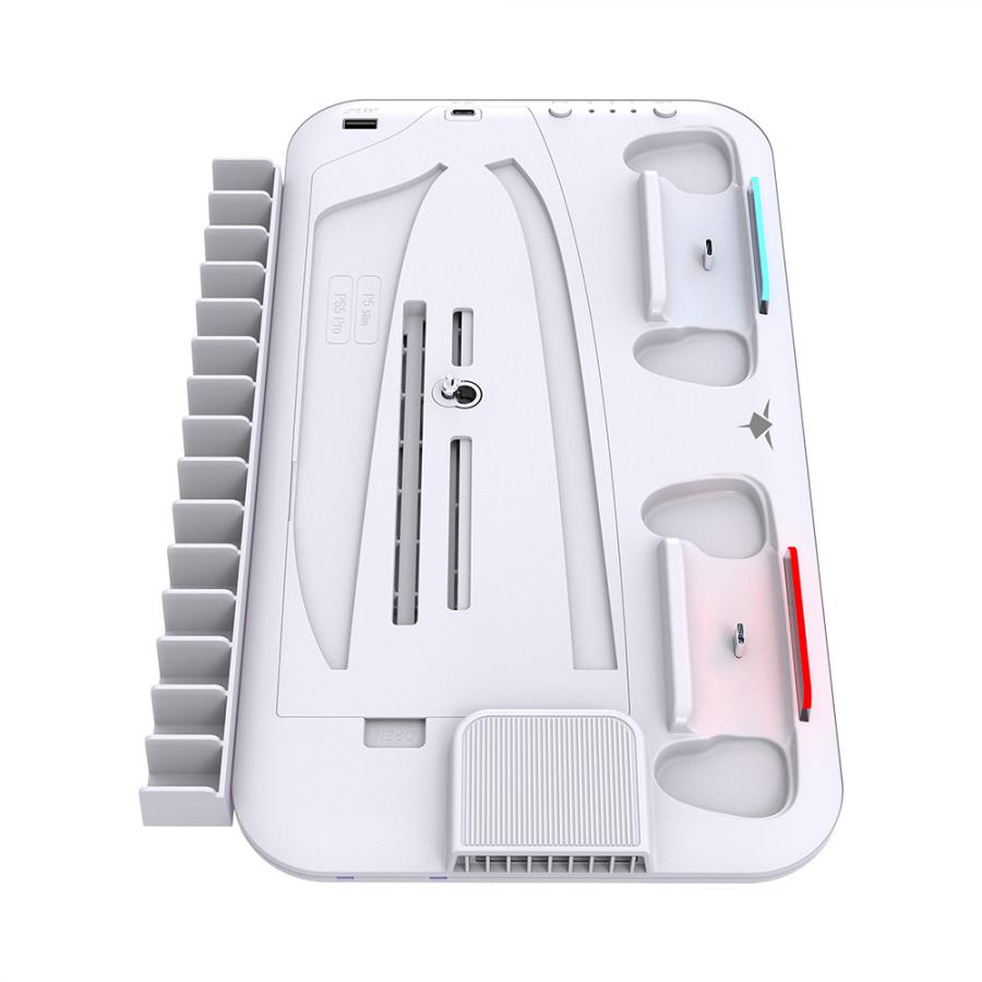 WHITE SHARK PS5 COOLING PAD PS5-DZ504 KIMURA PRO WHITE