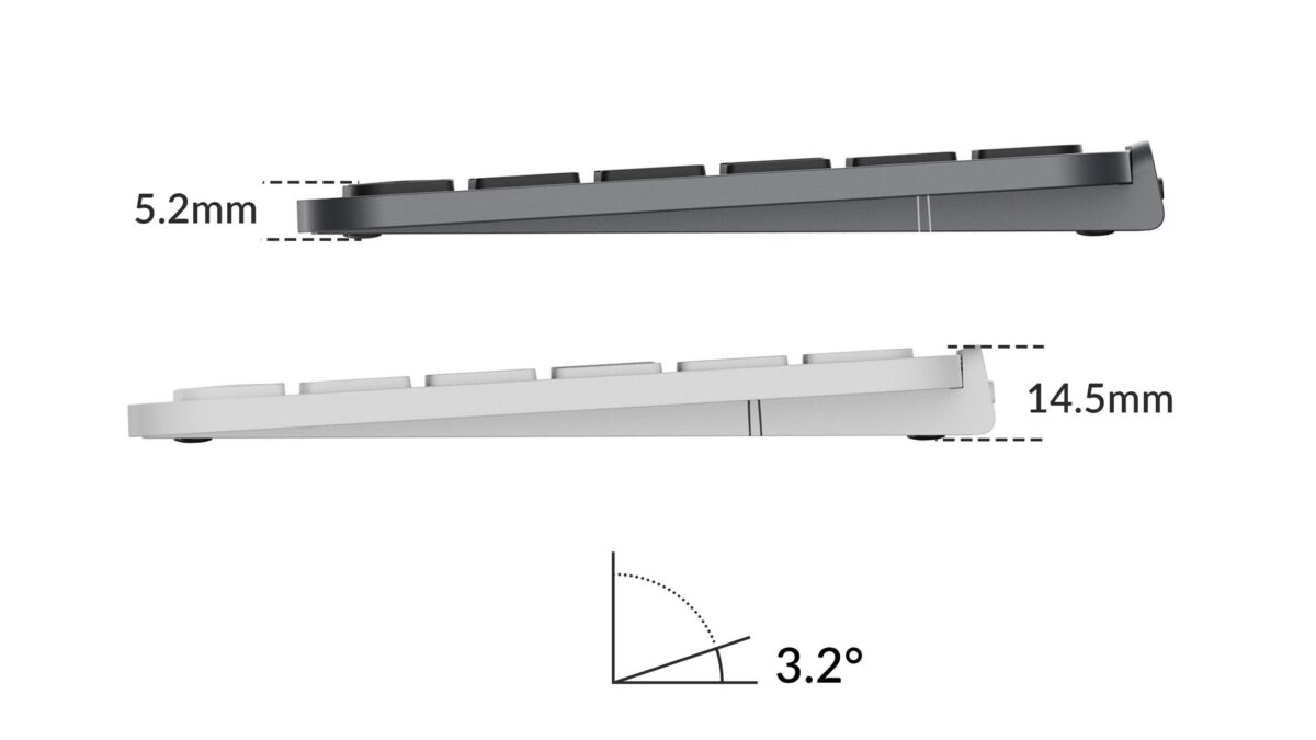 Keychron B6 Pro (B6P-K8) Ultraslim Wireless BT Keyboard ZMK Online customizen-Ivory White 100% US