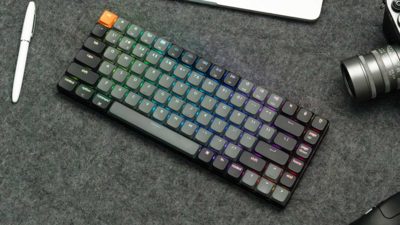 Keychron K3 V3 (K3X-B1) QMK Wireless Mechanical Keyboard Red Switch RGB 75% US Layout