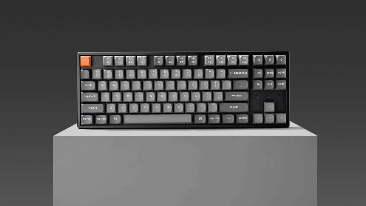 Keychron K8 Max (K8M-B4) QMK Wireless Mechanical Keyboard Banana Switch RGB 80% US Layout