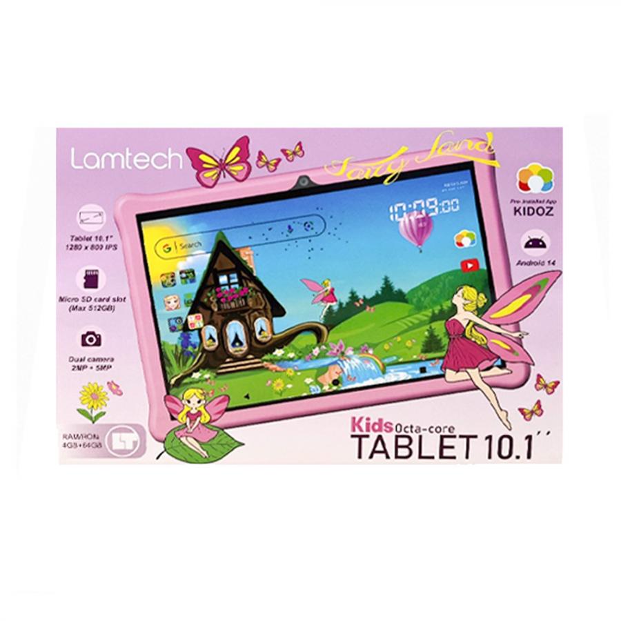 LAMTECH OCTA-CORE KID TABLET 10.1'  4GB+64GB ANDROID 14 BLUSH PINK FAIRYLAND