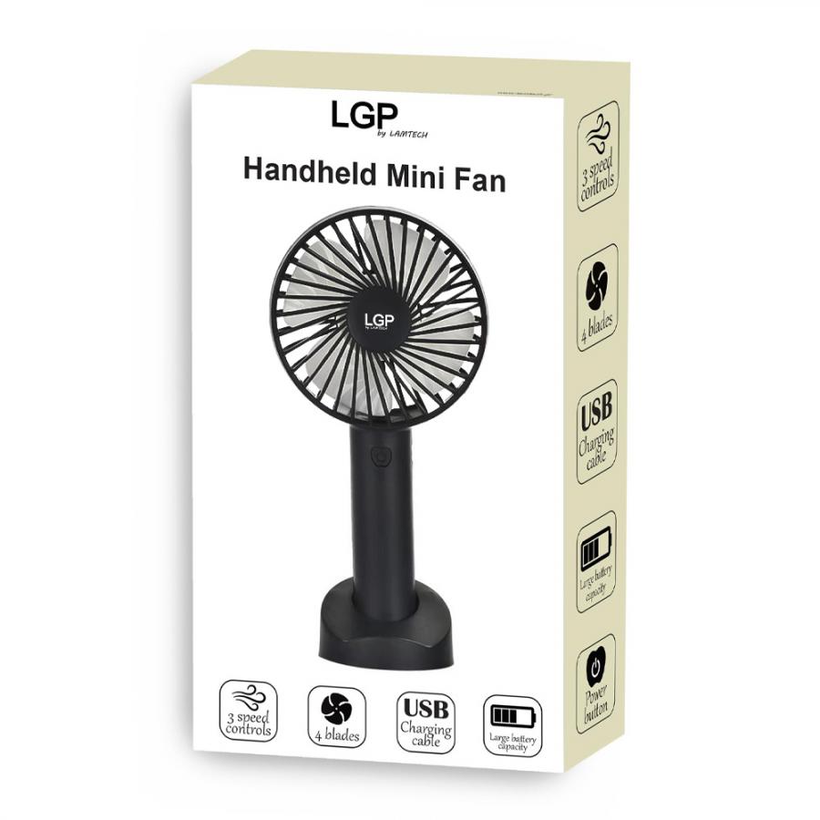 LGP HANDHELD MINI FAN BLACK