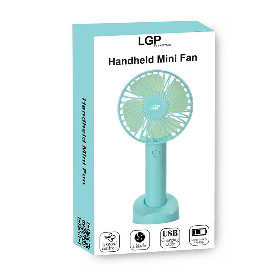 LGP HANDHELD MINI FAN BLUE