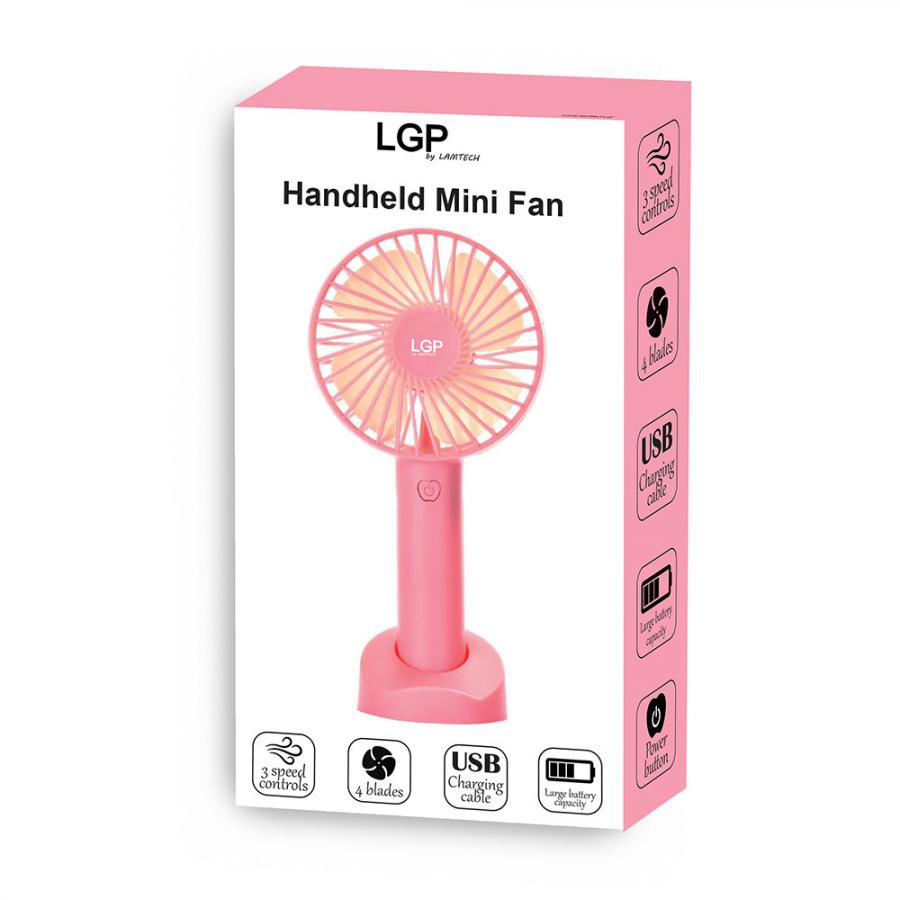 LGP HANDHELD MINI FAN PINK