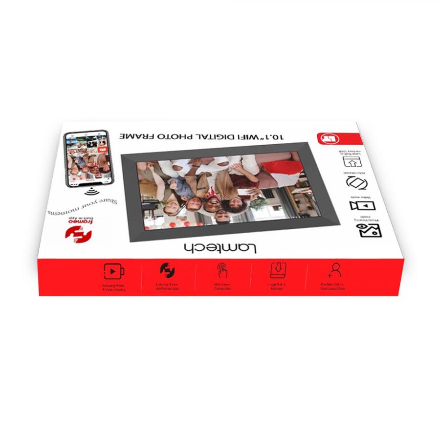 LAMTECH 10.1' WIFI DIGITAL PHOTO FRAME BLACK