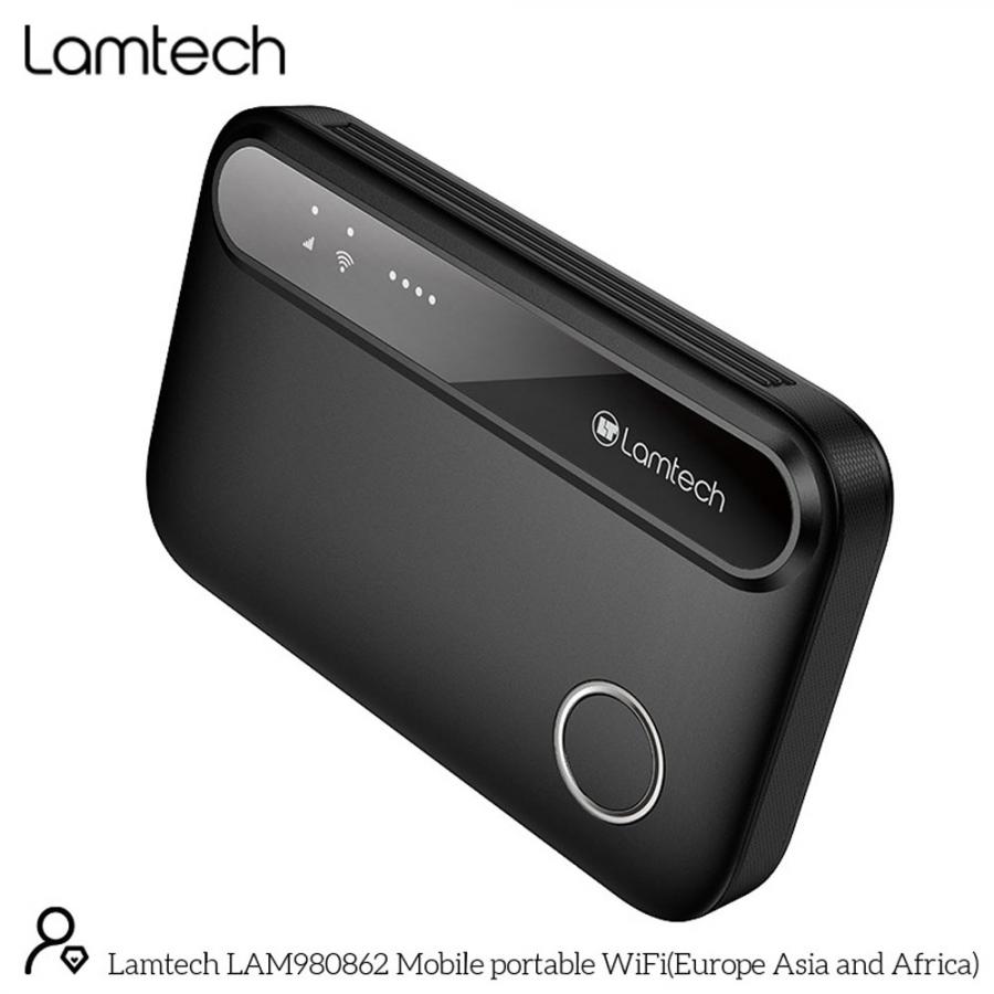 LAMTECH 4G LTE WIFI6 PORTABLE ROUTER BLACK