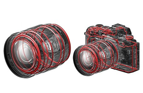 Olympus M.Zuiko Digital ED 12-45mm F4.0 PRO incl. Lens hood & Wrapping cloth