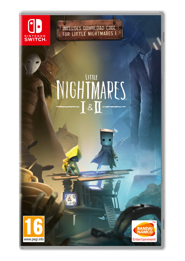 Little Nightmares ( Code in a box ) + Little Nightmares 2 ( Cartridge ) Compilation Nintendo Switch NEW