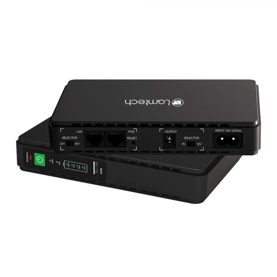 LAMTECH Mini DC UPS 30W with PoΕ