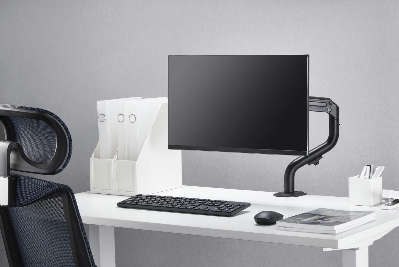 GEMBIRD ADJUSTABLE DESK DISPLAY MOUNTING ARM (TILTING) 17'-32'