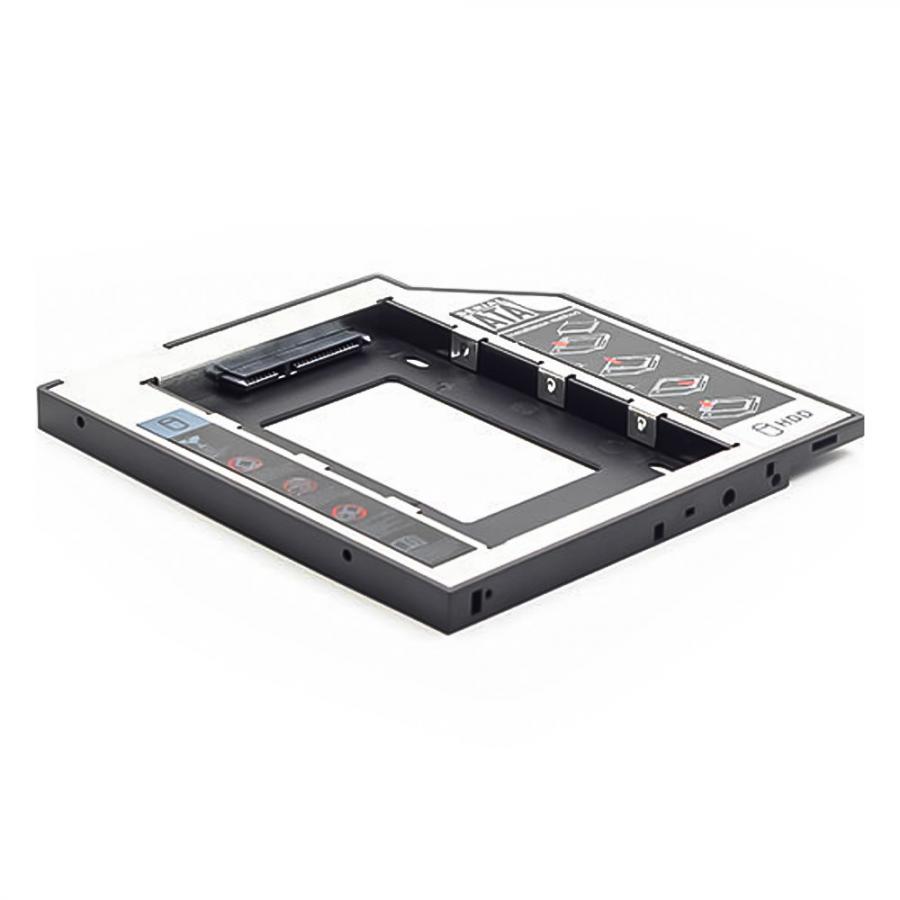 GEMBIRD SLIM MOUNTING FRAME FOR 2,5' DRIVE TO 5,25' BAY FOR DRIVE UP TO 12MM