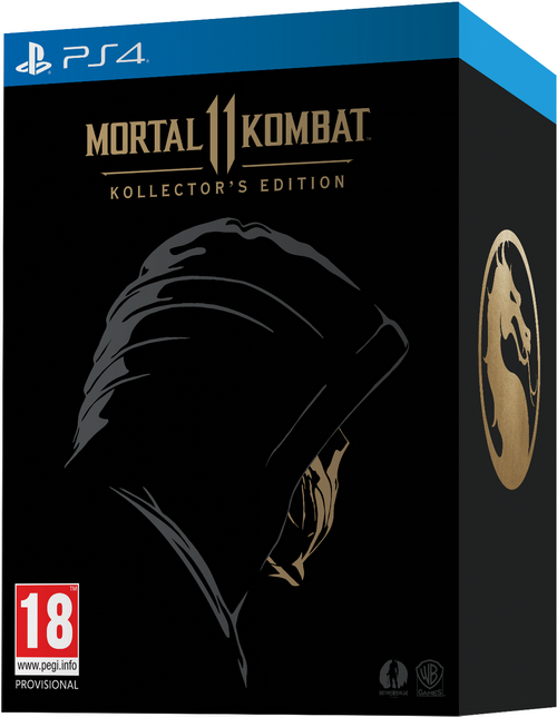 Mortal Kombat 11 Kollector's Edition PS4 NEW (Slightly Torn Paper Cover)