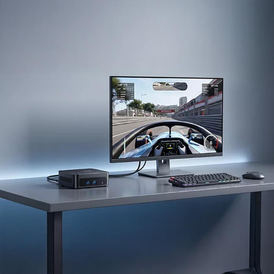 BLACKVIEW MINI PC 8-CORE INTEL CORE 5 210H SET (16GB+512GB) WIN11PRO BLACK