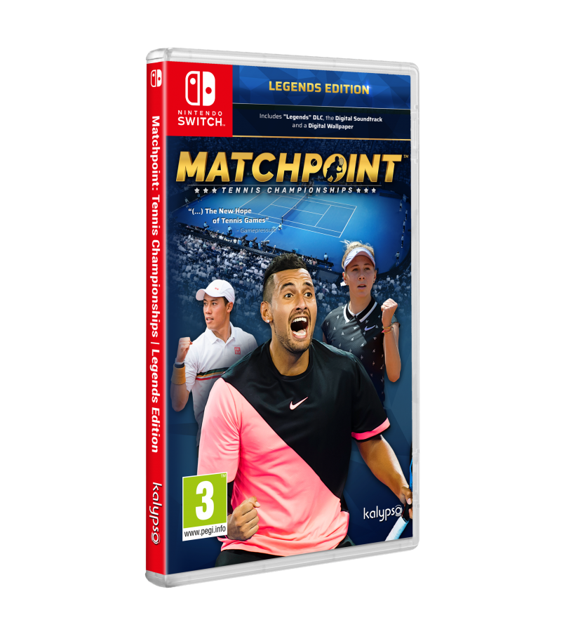 Matchpoint: Tennis Championships Legends Edition Nintendo Switch NEW
