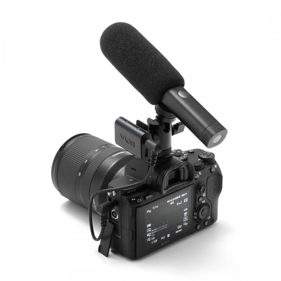 BOYA Magic - Type-C & 3,5mm, USB-C Receiver Wireless Microphone 2 TX + 1 RX + charing Case