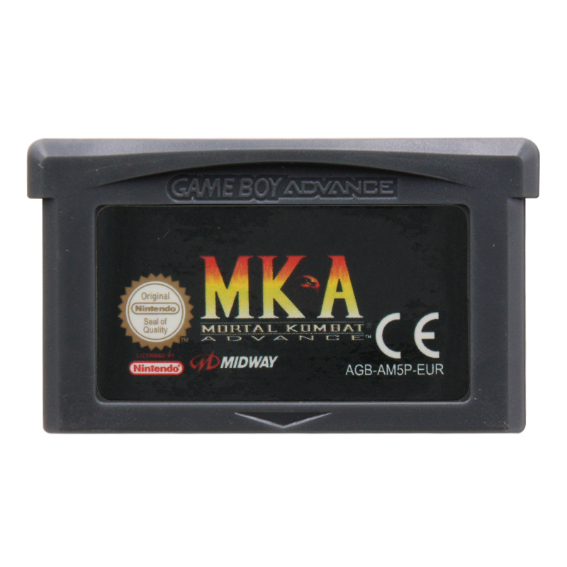 Mortal Kombat Advance GameBoy Advance UNBOXED (Worn Sticker)