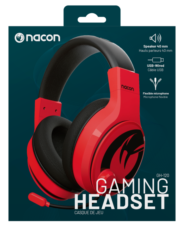 Nacon Wired Headset GH-120 Red