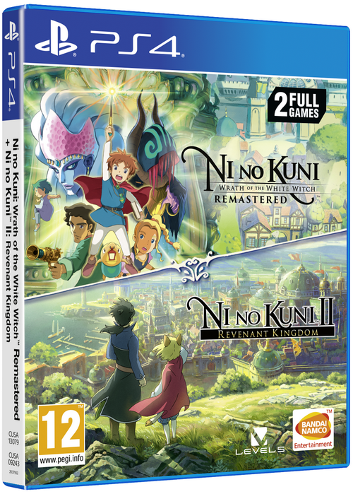 Ni No Kuni 1 + 2 Compilation PS4 NEW