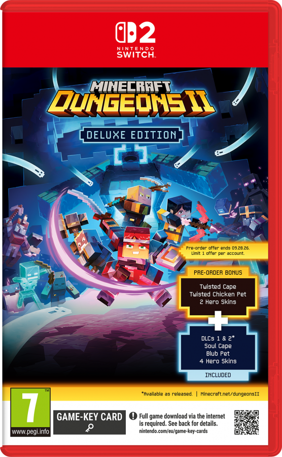 Minecraft Dungeons II Nintendo Switch 2 NEW