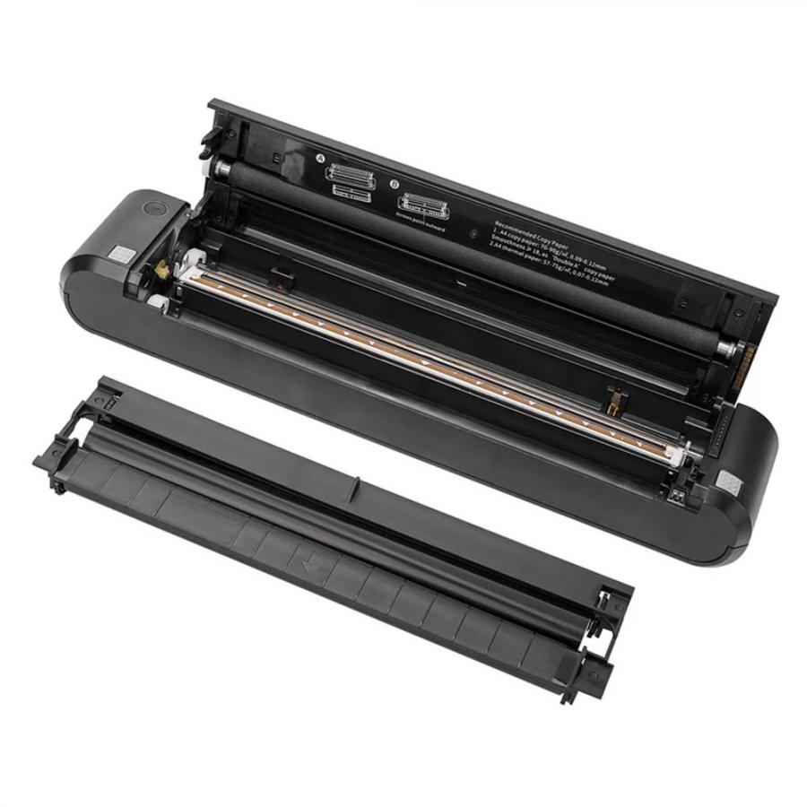 NETUM PORTABLE RECHARGEABLE THERMAL A4 PRINTER P808 BLACK