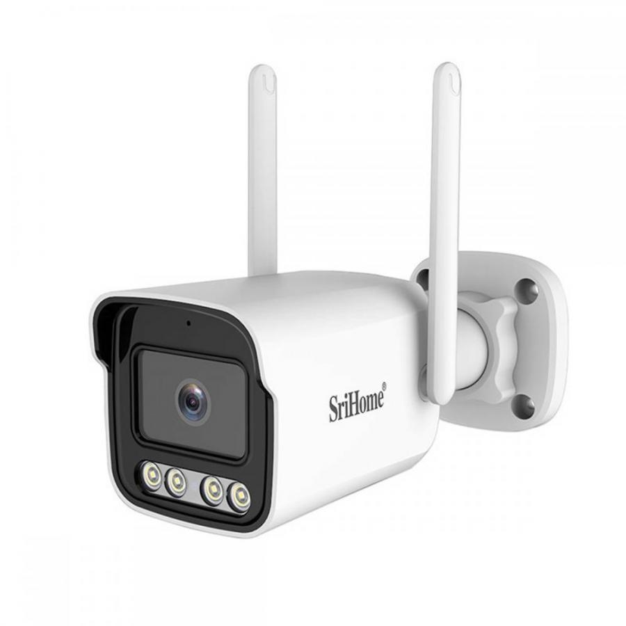 SRIHOME 5MP FHD 4CH WIRELESS NVR KIT