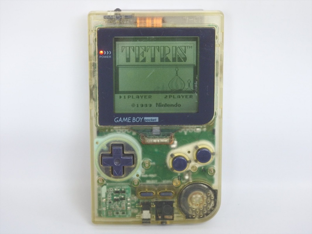 Nintendo GameBoy Pocket Crystal Clear IPS Mode (Unboxed) (Good Condition)