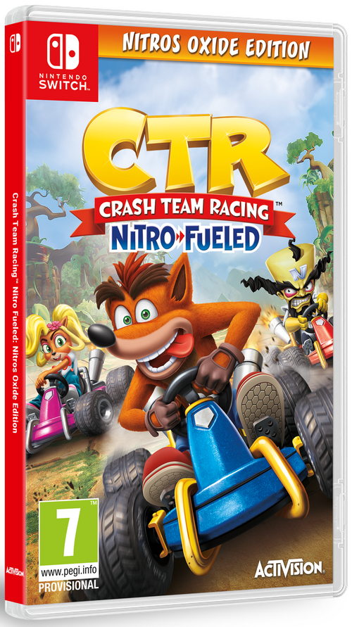 Crash Team Racing Nitro-Fueled Nitros Oxide Edition NSW NEW