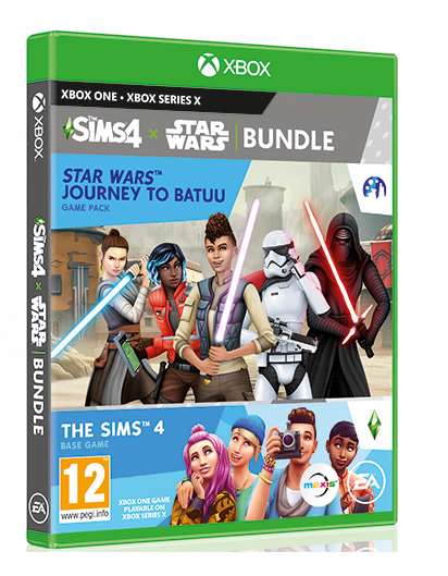 The Sims 4 + The Sims 4 Star Wars : Journey to Batuu Bundle ( XONE & XBOX SERIES X ) NEW